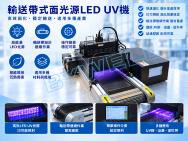 BWL-200100C 輸送帶式面光源LED UV機